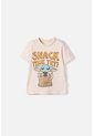 Camiseta De Mandalorian Manga Corta Almendra Para Niño 2T A 6T 3T de Star Wars