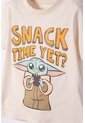Camiseta De Mandalorian Manga Corta Almendra Para Niño 2T A 6T 3T de Star Wars