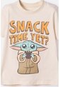 Camiseta De Mandalorian Manga Corta Almendra Para Niño 2T A 6T 3T de Star Wars