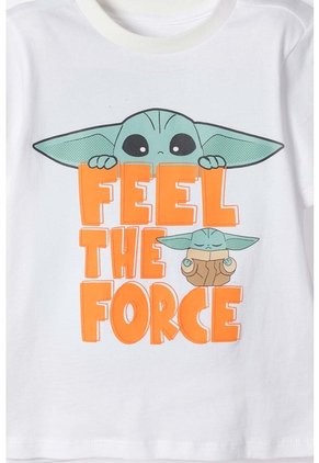 Conjunto De Mandalorian Con Bermuda Multicolor Para Niño 2T A 6T 4T
