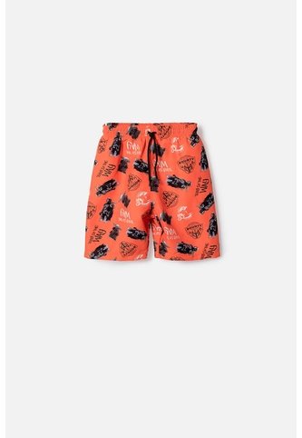 Pantaloneta De Baño De Mandalorian Naranjado Para Niño 14 Star Wars
