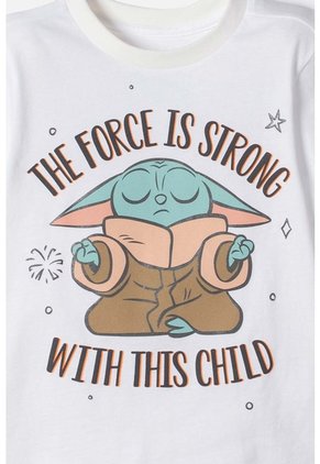 Pijama De Mandalorian Pantalón Largo Multicolor Para Niño 2T A 6T 2T