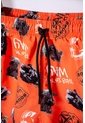 Pantaloneta De Baño De Mandalorian Naranjado Para Niño 14 de Star Wars