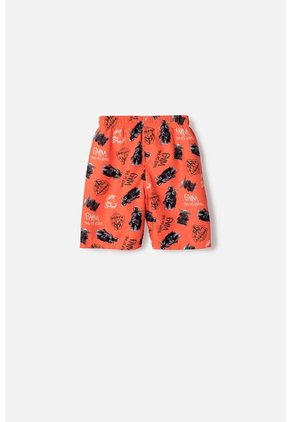 Pantaloneta De Baño De Mandalorian Naranjado Para Niño 14