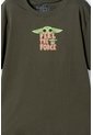 Camiseta De Mandalorian Manga Corta Verde Para Niño 14 de Star Wars