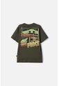 Camiseta De Mandalorian Manga Corta Verde Para Niño 12 de Star Wars