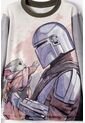 Pijama De Mandalorian Pantalón Largo Multicolor Para Niño 12 de Star Wars