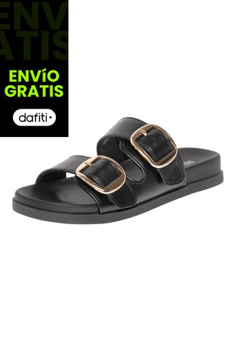 Sandalias Romeo Para Mujer Negro State Street 201128 State Street
