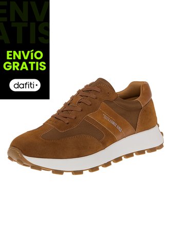 Zapatos Casuales Ovett Para Hombre Café Medio State Street 210841 State Street