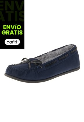 Zapatos Casuales Tipo Mocasín Para Mujer Azul State Street 210537