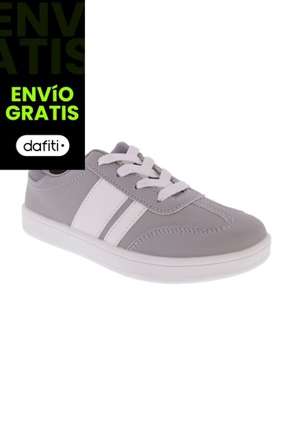 Zapatos Casuales Sonny Para Niño Gris Claro State Street 210249