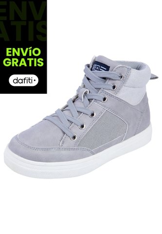 Zapatos Casuales Locus Para Niño Gris Oscuro State Street 201063 Payless State Street