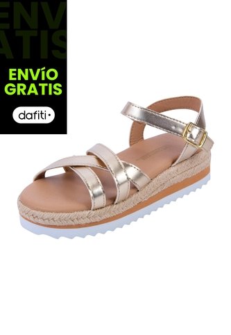 Sandalias Planas Ivy Para Niña Dorado State Street 200633 Payless State Street