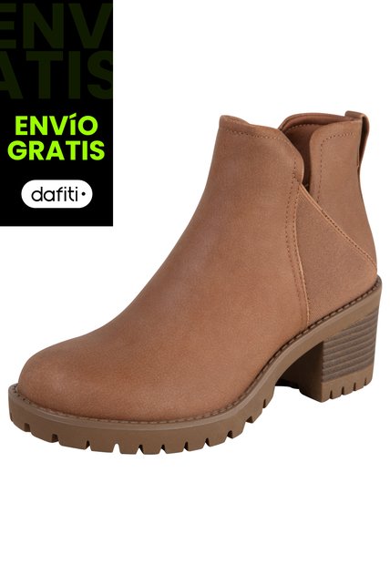 Botines Silky Para Mujer Cogñac State Street 199380 Payless