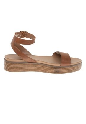 Sandalias Con Plataforma Patricka Para Mujer Cogñac State Street 201269