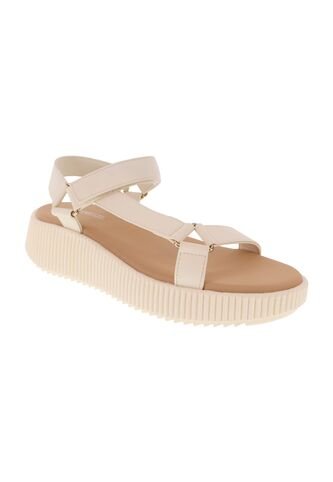 Sandalias Hamlet Rafter Con Taco Tipo Cuña Para Mujer Beige State Street 210340 State Street