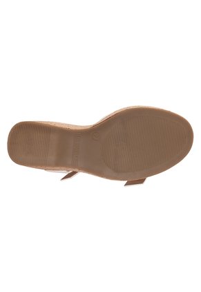 Sandalias Skilly Con Taco Tipo Cuña Para Mujer Blanco State Street 211606