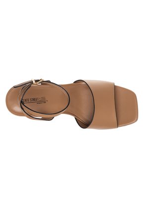 Sandalias Lucky Para Mujer Gris Pardo State Street 211601