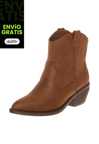 Botines Karma Para Mujer Café Medio State Street 210829 State Street