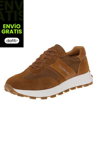 Zapatos Casuales Ovett Para Hombre Café Medio State Street 210841 State Street