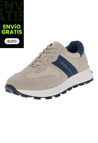 Zapatos Casuales Ovett Para Hombre Beige State Street 210842 State Street