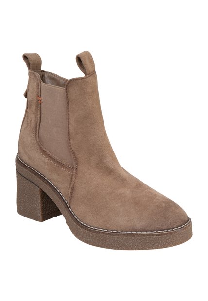 Botines Lola Para Mujer Gris Pardo State Street 199912