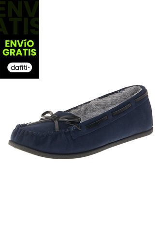 Zapatos Casuales Tipo Mocasín Para Mujer Azul State Street 210537 State Street