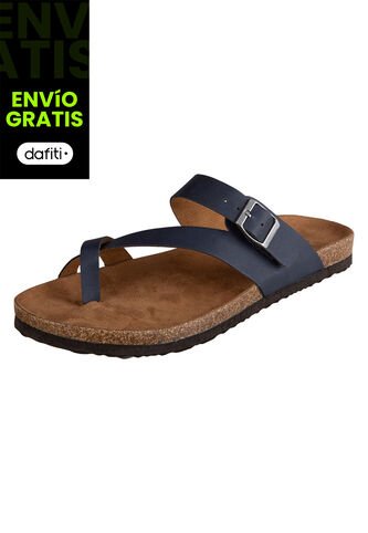 Sandalias Planas Para Mujer Azul State Street 199414 Payless State Street