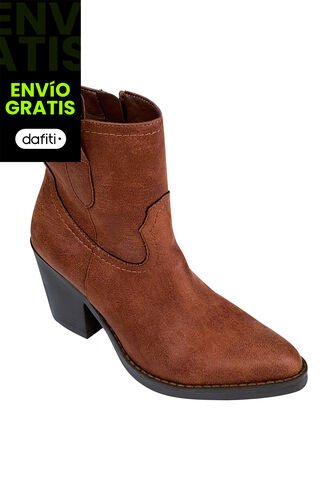 Botines Taylor Para Mujer Café Medio State Street 201253 Payless State Street