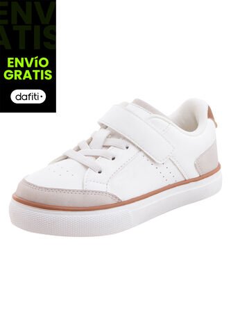 Zapatos Deportivos Zander Para Niño Pequeño Blanco State Street 198239 Payless State Street