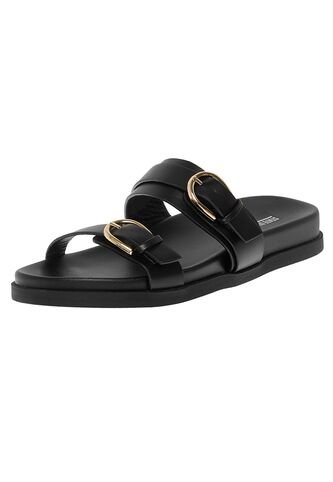 Sandalias Planas Kellie Para Mujer Negro State Street 201647 State Street