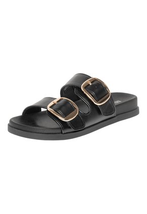 Sandalias Romeo Para Mujer Negro State Street 201128