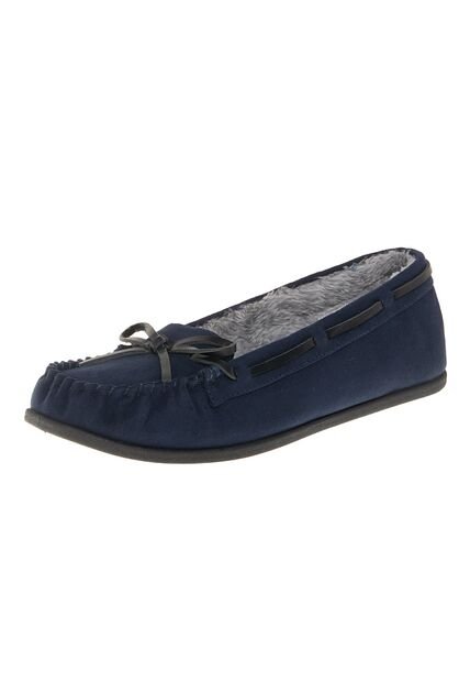 Zapatos Casuales Tipo Mocasín Para Mujer Azul State Street 210537