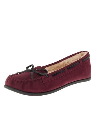 Zapatos Casuales Tipo Mocasín Para Mujer Rojo State Street 210538 State Street
