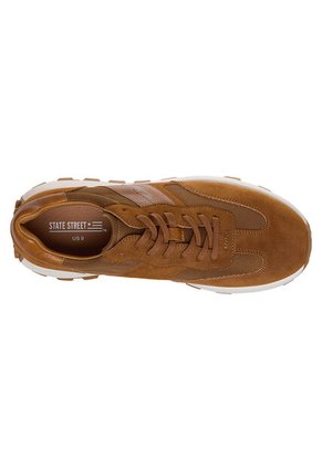 Zapatos Casuales Ovett Para Hombre Café Medio State Street 210841