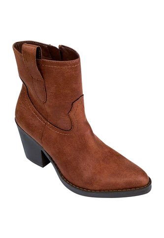 Botines Taylor Para Mujer Café Medio State Street 201253 Payless State Street