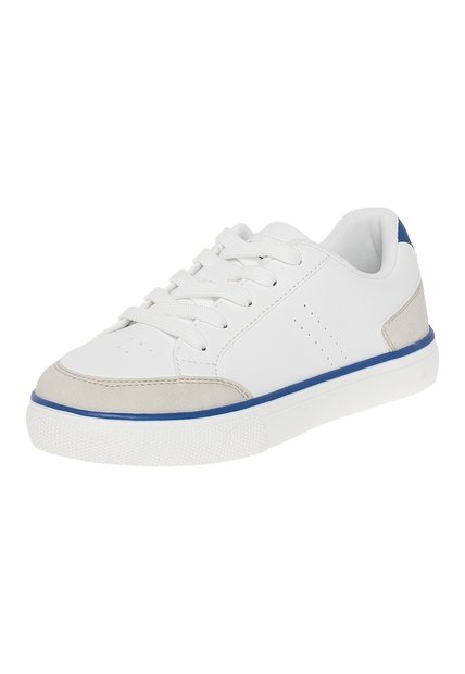 Zapatos Casuales Para Niño Blanco State Street 210225