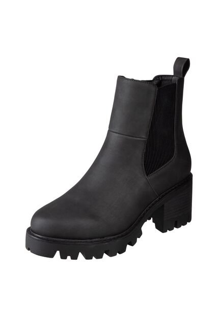 Botines Chelsea Para Mujer Negro State Street 199239