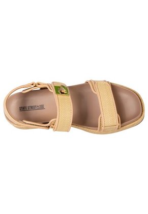 Sandalias Planas Zeal Para Mujer Bronceado State Street 200875 Payless