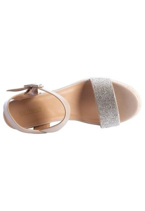Sandalias Sarabeth Con Taco Tipo Cuña Para Mujer Beige State Street 200881 Payless