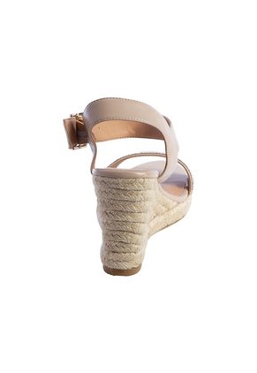 Sandalias Sarabeth Con Taco Tipo Cuña Para Mujer Beige State Street 200881 Payless