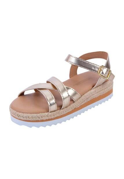 Sandalias Planas Ivy Para Niña Dorado State Street 200633 Payless