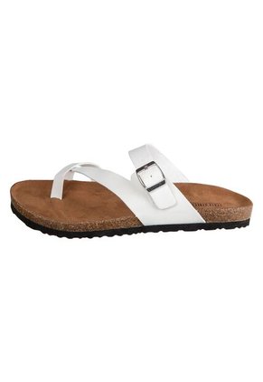 Sandalias Planas Para Mujer Blanco State Street 199413 Payless