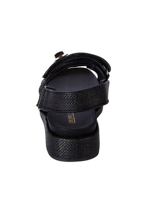 Sandalias Planas Zeal Para Mujer Negro State Street 200874 Payless