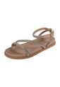 Sandalias Planas Kareen Para Mujer Beige State Street 201125 Payless de State Street