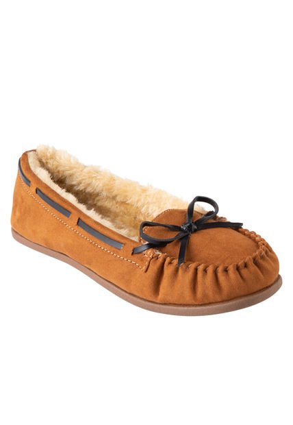 Zapatos Casuales Tipo Mocasín Para Mujer Cogñac State Street 199930 Payless