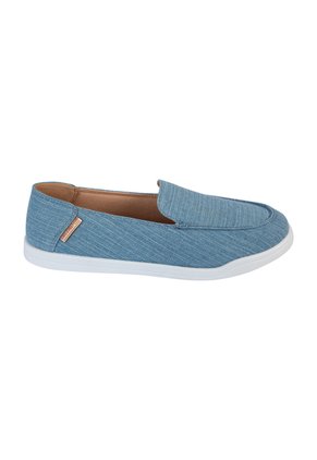 Zapatos Casuales Augusta Tipo Mocasín Para Mujer Azul State Street 201338