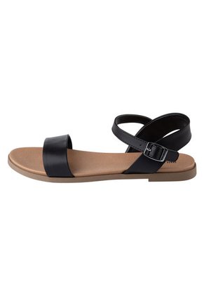 Sandalias Planas Para Mujer Negro State Street 198543 Payless