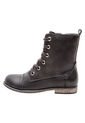 Botines Con Cordones Danni Para Mujer Negro State Street 198532 Payless de State Street