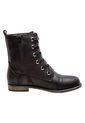 Botines Con Cordones Danni Para Mujer Negro State Street 198532 Payless de State Street